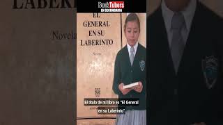 Libro quotEl General en su Laberintoquot Elizabeth Secundaria General 15DES0079E [upl. by Sheng95]