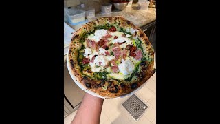 🍃COMMENT REALISER UNE PIZZA BASE PESTO 🍃 [upl. by Anisirhc]