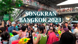 Songkran 2023 at Siam Paragon  Bangkok Thailand April 2023 [upl. by Amaj]