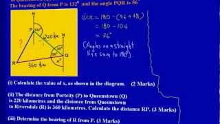 CSEC CXC Maths Past Paper Question 10biii May 2011 Exam Solutions Answers by Will EduTech [upl. by Antsirhc384]