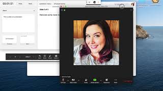 How to Use Keynote with Presenter Notes during a Zoom Meeting Mystery Solved [upl. by Ttirrej]