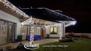 LED Lichterkette Eiszapfen [upl. by Nishom197]