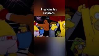 Los simpsons predicen la victoria de Jake Paul ante Mike Tyson [upl. by Arimas]