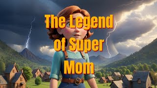 The Legend of Super Mom story bed time stories fairy tales stories [upl. by Nellahs]