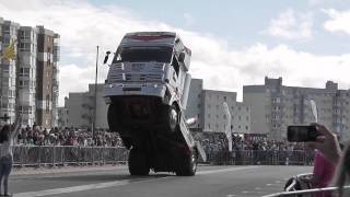 truck wheeling patrick bourny calais 11082013 [upl. by Josi266]