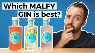 Malfy Gin Comparison Review  Gin Taste Test [upl. by Nerrak]