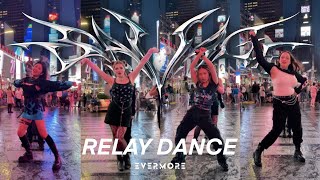 RELAY KPOP IN PUBLIC NYC aespa 에스파  Savage Dance Cover [upl. by Aniakudo]