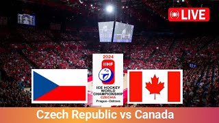 Canada vs Czech Republic  Ice Hockey Live [upl. by Bik]