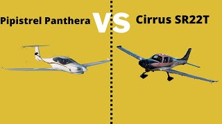 Cirrus SR22T VS Pipistrel Panthera [upl. by Aan]