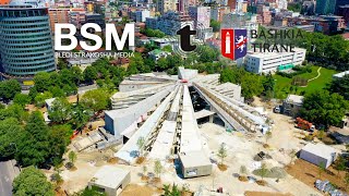 quotThe beauty of Tirana from the airquot  Piramida  The Pyramid  Albania 2022 4K Drone video [upl. by Rennold416]