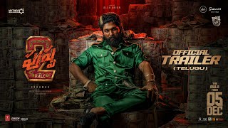 Pushpa 2 The Rule Trailer Telugu  Allu Arjun  Sukumar  Rashmika Mandanna  Fahadh Faasil  DSP [upl. by Judon]