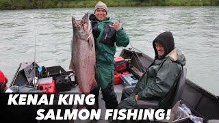 KENAI RIVER KING SALMON FISHING [upl. by Ttemme]