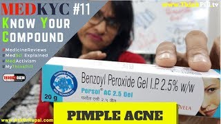 Persol AC 25 GEL  Dr Rupal Review  Pimple Acne ka ilaj Benzoyl Peroxide Care4Skin MedKYC [upl. by Letizia]