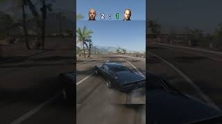 Vin Diesel VS Jason Statham😜 forzahorizon5 forza gaming [upl. by Irap]