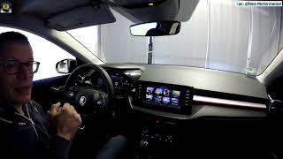 Skoda Fabia 2021 Infortainment System Review Amundsen 9quot Touch Bedienung Einstellung Funktion [upl. by Suoivatra]