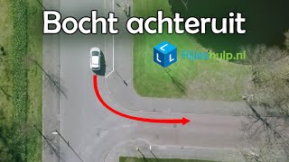 Bocht achteruit rijden [upl. by Nawor]