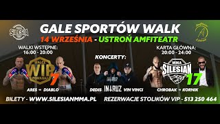 Gala Silesian MMA 17 i WiP 7  Studio i pierwsza walka [upl. by Auot630]