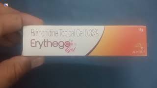 Erythego Gel  Brimonidine Topical Gel Uses  Erythego Gel Uses Side effects Benefits Dosage Fayde [upl. by Reeva]