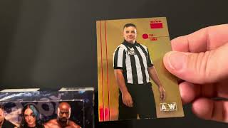 2022 Upper Deck AEW Metal Universe Box Break 1 Auto Pull [upl. by Kline234]