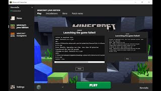 How to fix Minecraft launching the game failed  Failed to download file [upl. by Annahaj]