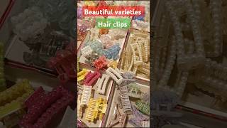 Beautiful varieties hair clips beautiful trend shorts [upl. by Eadie]