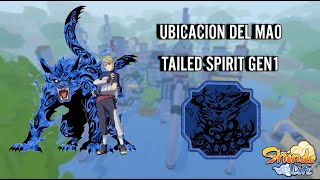 UBICACION DEL MAO TAILED SPIRIT GEN 1  Shindo Life  LMZ Games [upl. by Tully13]