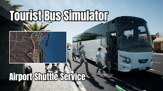 Tourist Bus Simulator4KAirport Shuttle Service [upl. by Yelserp]