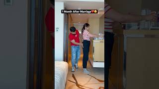 Romance After Marriage❤️😂 swatimonga rajatswati couplegoals relatable funny comedy ytshorts [upl. by Schertz558]