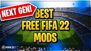 BEST REALISM MODS FOR FIFA 22 TU17 UPDATED NEXT GEN amp ALL LICENSED TEAMS [upl. by Trebleda515]