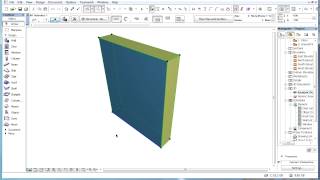 Corebased wall reference lines in ARCHICAD basic walls [upl. by Hanser]