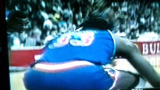 Cureton dunk on ewing 1986 [upl. by Braca]