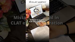 Preparing for CLAT Dont fall into these traps ❌ CLATSARTHY clat2025 clat2026 [upl. by Laynad]