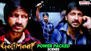 Golimaar Movie Power Packed Action Scenes  Hindi Dubbed Movie  Gopichand Priyamani Aditya Movies [upl. by Arvad]