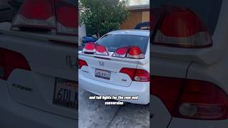 How to do the FD2 Type R Rear Conversion civic honda jdm cars race [upl. by Siuqramed]