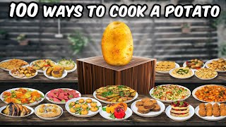 Epic Food Challenge  100 Dishes From 1 Product 100 Ways To Cook A Potato [upl. by Breskin587]