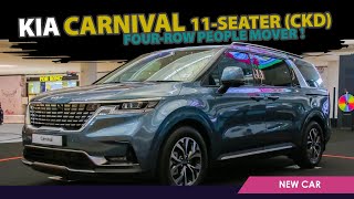 Launched Kia Carnival 11Seater CKD – FourRow People Mover [upl. by Wardle726]