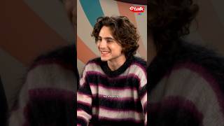 Timothée Chalamet on singing and dancing in ‘Wonka’ 🕺 [upl. by Afnin981]