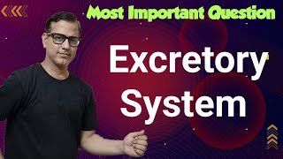 Excretory System Class 10 ICSE  Most Important Questions Excretory System  sirtarunrupani [upl. by Chari]