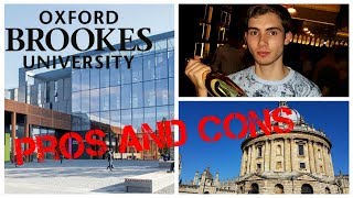 Pros and Cons of Oxford Brookes University [upl. by Doralyn373]