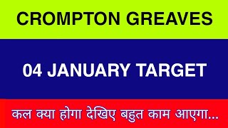 4 January Crompton Greaves  Crompton Greaves Share latest News  Crompton Greaves price today news [upl. by Kraska965]