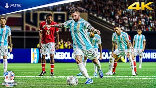 Argentina vs Canada  Copa America 2024 Semi Final  PS5™ 4K60 [upl. by Hiroko]