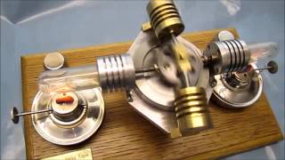 Twin Cylinder Stirling Engine [upl. by Wan]