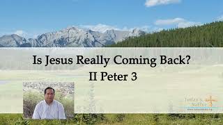 Is Jesus Really Coming Back  Pastor Byron Sarracino [upl. by Wolfe539]