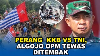 🔴Baku Tembak TNI VS KKB Letnan Marthen Faan Lari Ketakutan ke Hutan Algojo OPM Tewas Ditembak [upl. by Behlau]