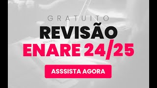 REVISÃO ENARE  ODONTOLOGIA  20242025 [upl. by Izaak]