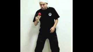 Kendama けん玉 けん先すべり Kensaki Suberi  Slip on Stick [upl. by Asiralc]