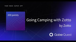 Get Started on Camp Testnet with Zotto Easy Steps for Big Rewards  galxe  Zotto [upl. by Hestia844]