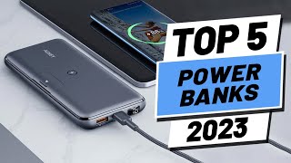 Top 5 BEST Power Banks of 2023 [upl. by Elocon]