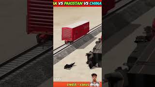 Train crash 😱 train amazingfacts factsinhindi shortsfeed facts shorts shortsfeed trending [upl. by Herrah]