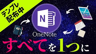 【OneNote活用法】もっと効率的にしたい全てのインプットがアウトプットにつながる生活記録と思考の枠を使ったテンプレ解説【後編】 [upl. by Dorothi631]